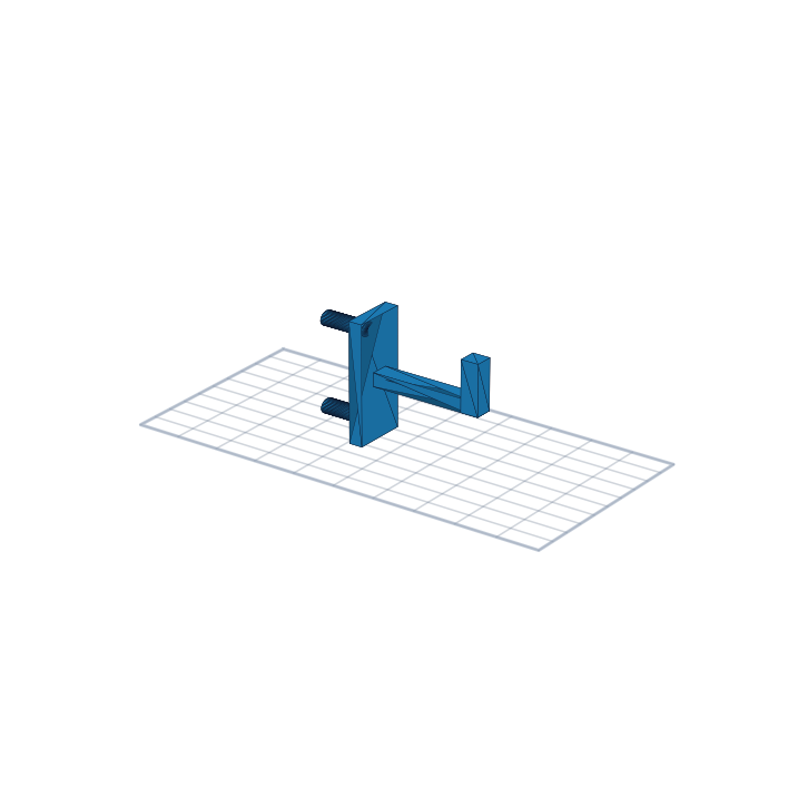 Crochet pour Panneaux Perforés (Crochet pour panneau perfore pegboard) - Fichier STL Gratuit