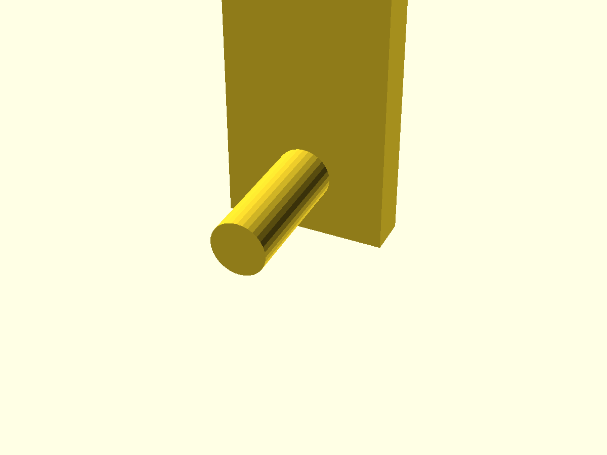 Crochet pour Panneaux Perforés (Impression 3d gratuite) - Fichier STL Gratuit