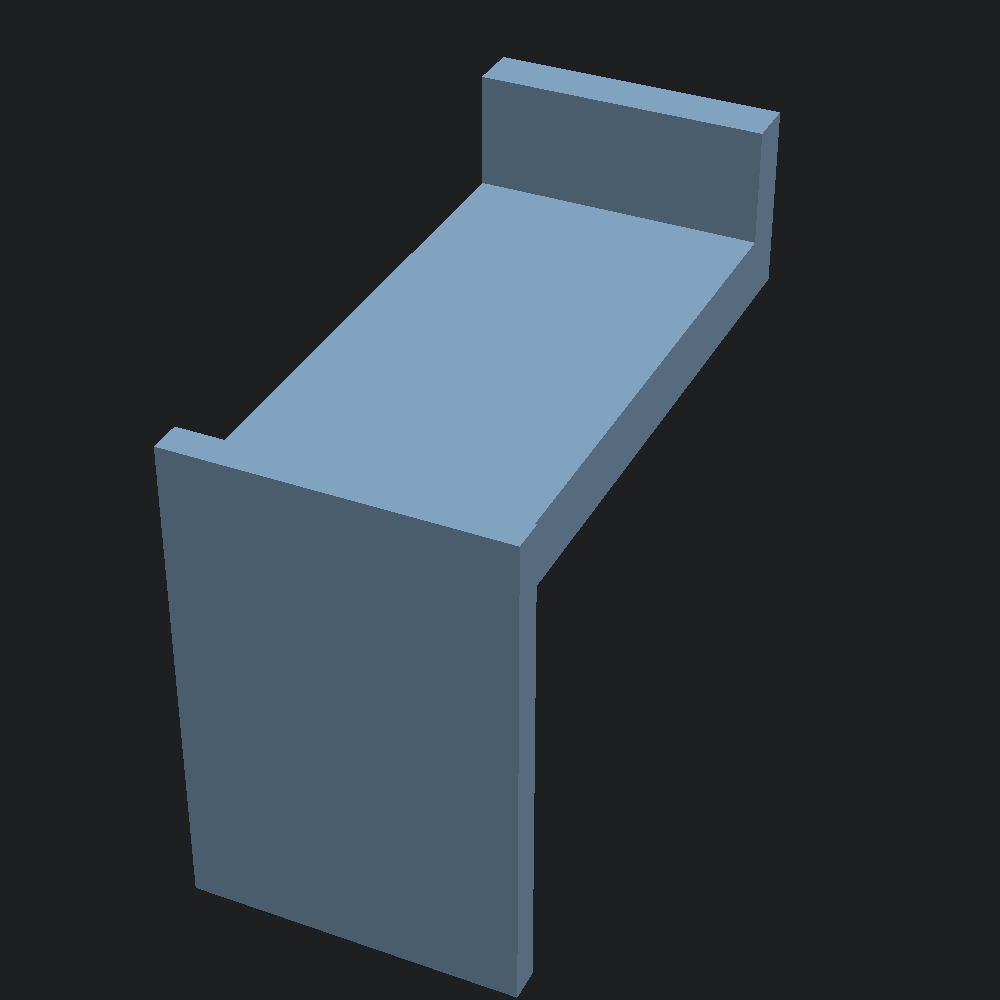 Porte Casque Audio Mural Bureau - Fichier STL Gratuit