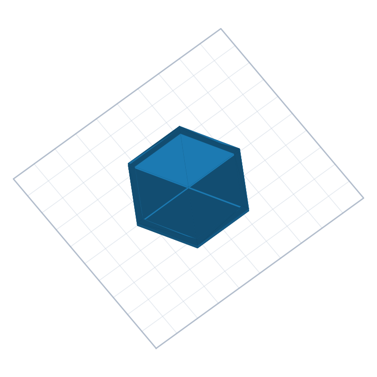 Sous-verre Hexagonal à Rebords (Sous verre geometrique moderne) - Fichier STL Gratuit