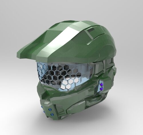 Casque Master Chief - Modèle 3D pour Impression 3D (Halo)