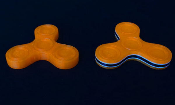 Hand Spinner entièrement en plastique