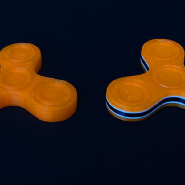 Hand Spinner entièrement en plastique