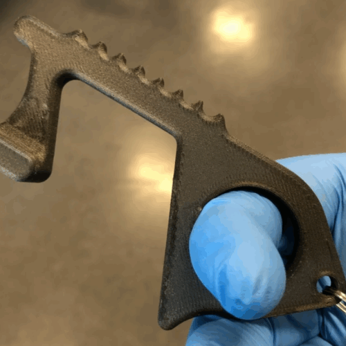 Porte-Clé Sécuri-contact COVID-19 (Coronavirus)