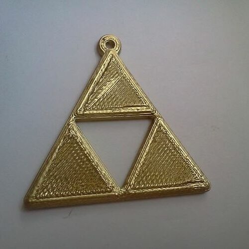Porte-clés Zelda Triforce 23 Porte-clés Zelda Triforce