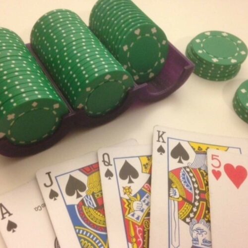 Rangement pour jetons de poker