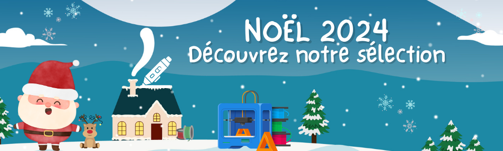 Offres Noël Imprimantes 3D et Stylos 3D 2024